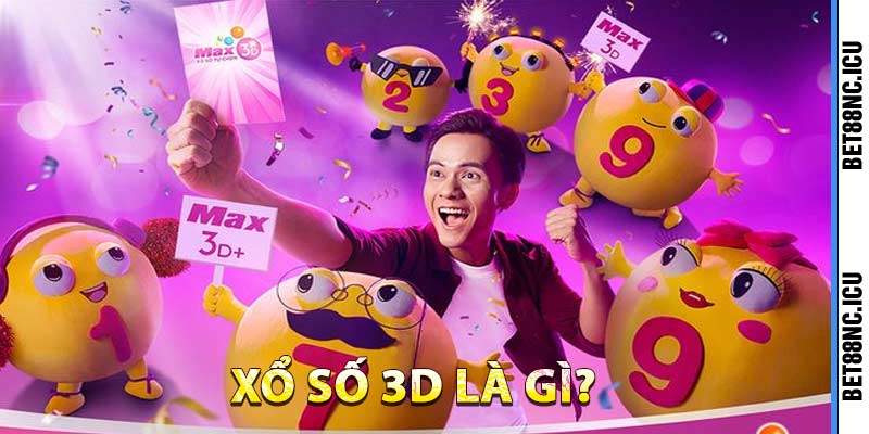 Xổ số 3d bet88 tỷ lệ thưởng siêu hấp dẫn